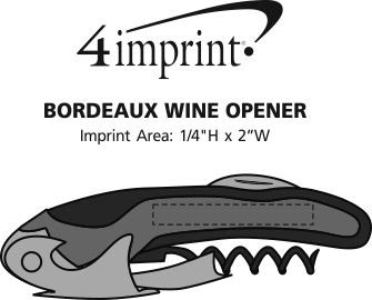 Imprint Area of Bordeaux Wine Opener