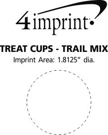 Imprint Area of Treat Cups - Trail Mix