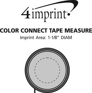 Imprint Area of Color Connect Tape Measure