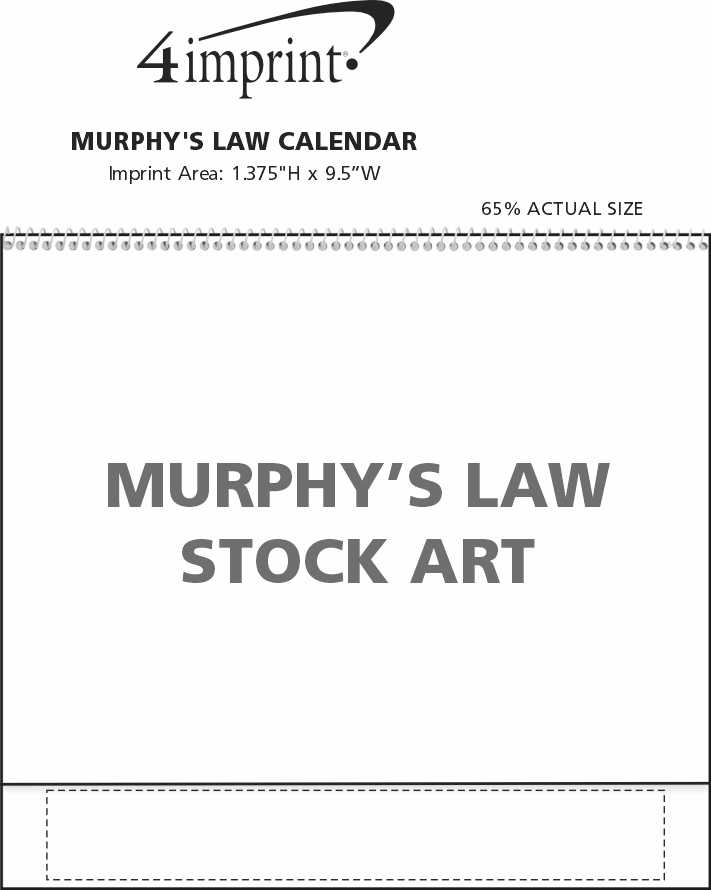 Murphy's Law Calendar 123661