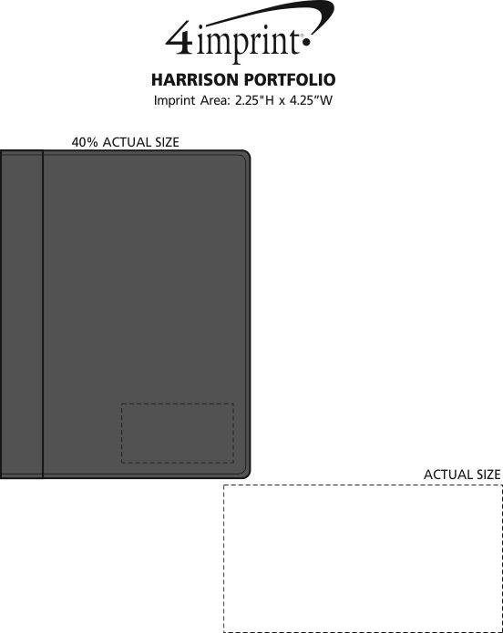 Imprint Area of Harrison Portfolio