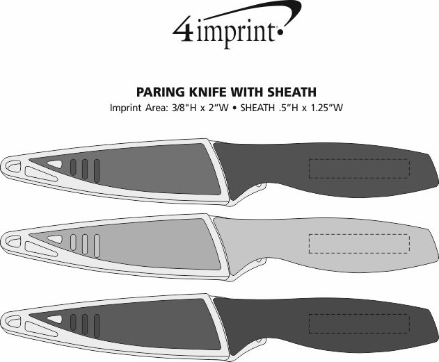 Paring Knife with Sheath 124312