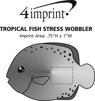 Imprint Area of Tropical Fish Stress Wobbler
