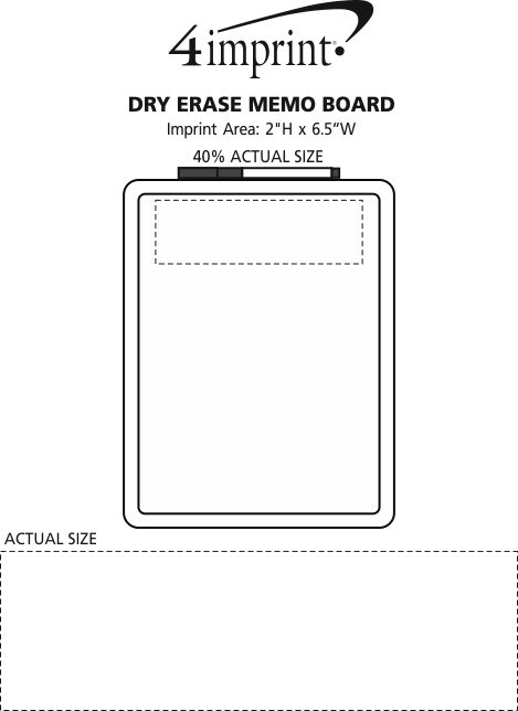 Download 4imprint.com: Dry Erase Memo Board 126933