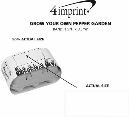 Imprint Area of Grow Your Own Pepper Garden