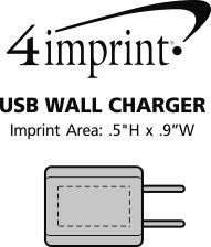 Imprint Area of USB Wall Charger