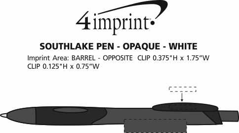 Imprint Area of Southlake Pen - Translucent