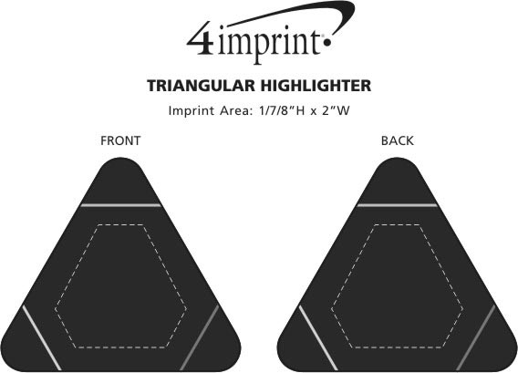 Imprint Area of Triangular Highlighter