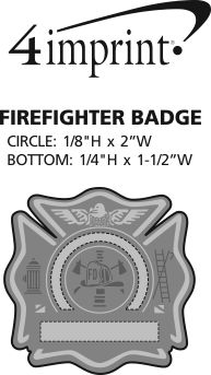 4imprint.com: Firefighter Badge 130351-FIRE