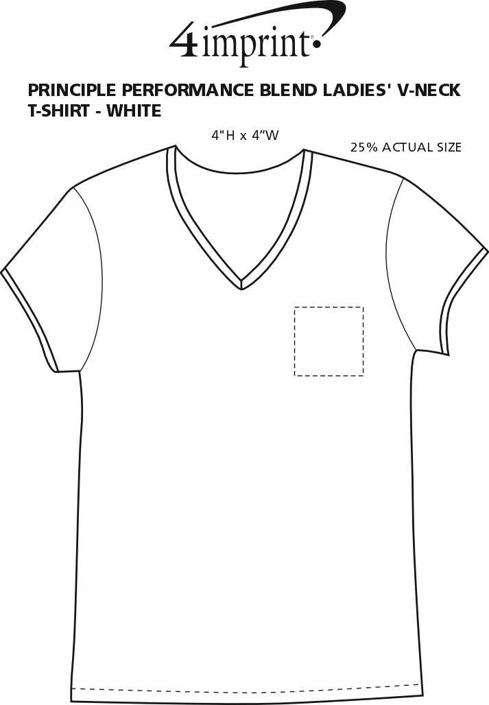 V NECK SOFT COTTON FEEL PERFORMANCE T 
