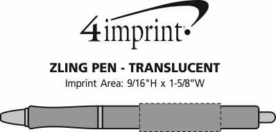 Imprint Area of Zling Pen - Translucent