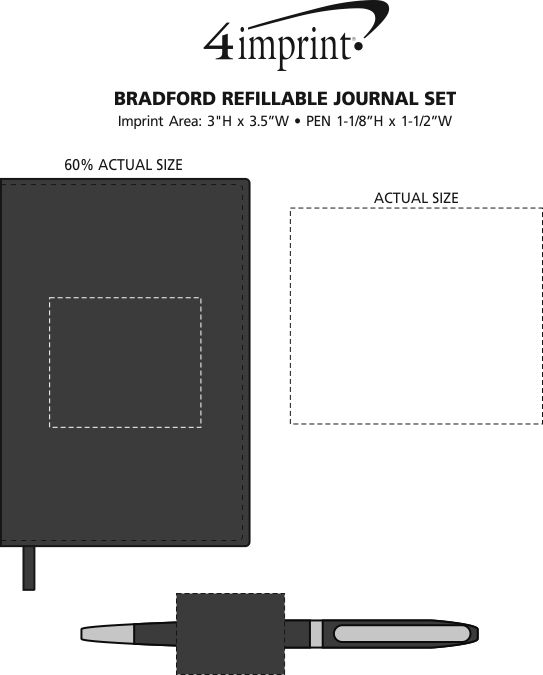Imprint Area of Bradford Cover Journal Set