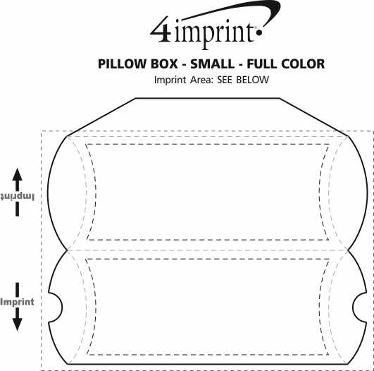 4imprint.com: Pillow Box - Small - Full Color 133963-SM-FC