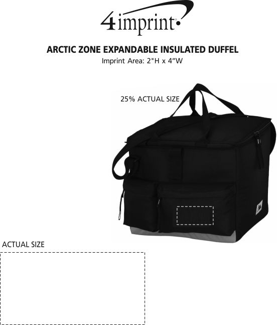 arctic zone insulated duffel