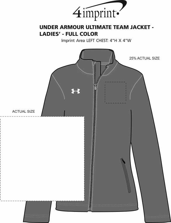 under armour ladies ultimate team jacket