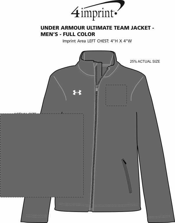 under armour men's ultimate team jacket