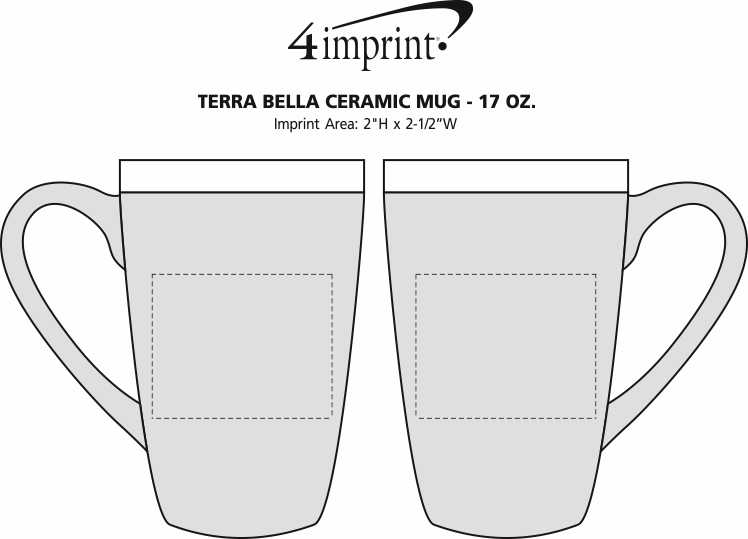 4imprint.com: Terra Bella Ceramic Mug - 17 oz. 136703