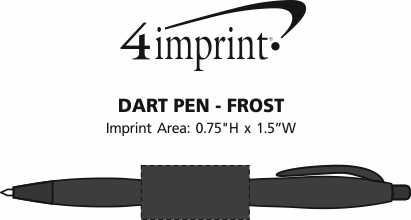 Imprint Area of Dart Pen - Frost