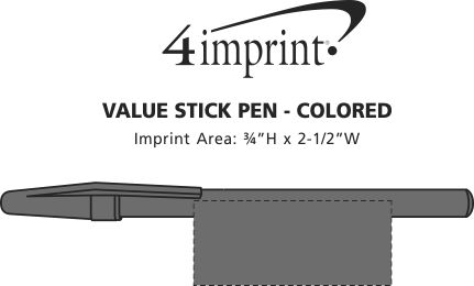 Imprint Area of Value Stick Pen