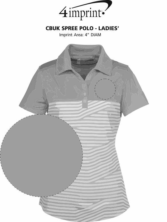 Download 4imprint.com: CBUK Spree Polo - Ladies' 137694