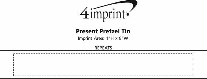 Imprint Area of Present Pretzel Tin