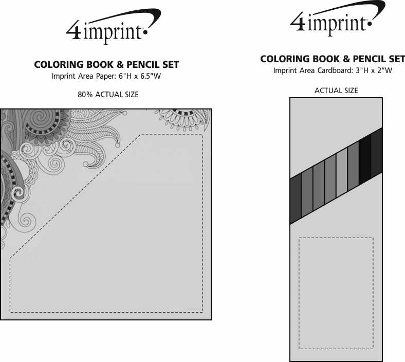 4imprint.com: Coloring Book & Pencil Set 139025