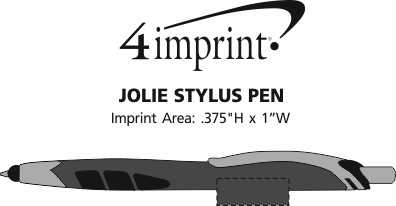 Imprint Area of Jolie Stylus Pen