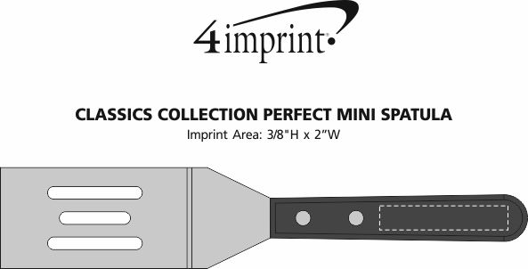 Imprint Area of Classics Collection Perfect Mini Spatula