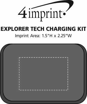 Imprint Area of Explorer Tech Charging Kit
