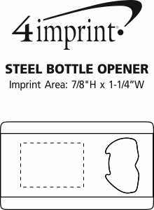 Imprint Area of Steel Bottle Opener