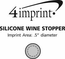 Imprint Area of Silicone Wine Stopper