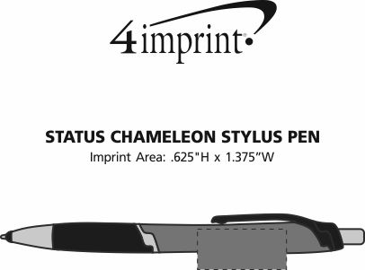 Imprint Area of Status Chameleon Stylus Pen