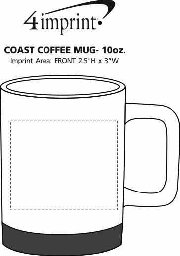 4imprint.com: Coast Coffee Mug - 10 Oz. 144013