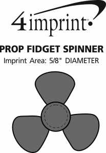 Imprint Area of Prop Fidget Spinner