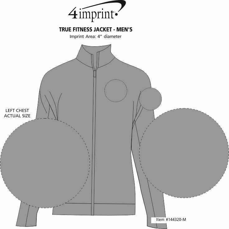 4imprint.com: True Fitness Jacket - Men's 144320-M