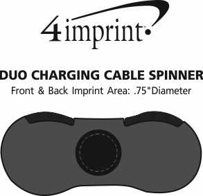 Imprint Area of Duo Charging Cable Spinner