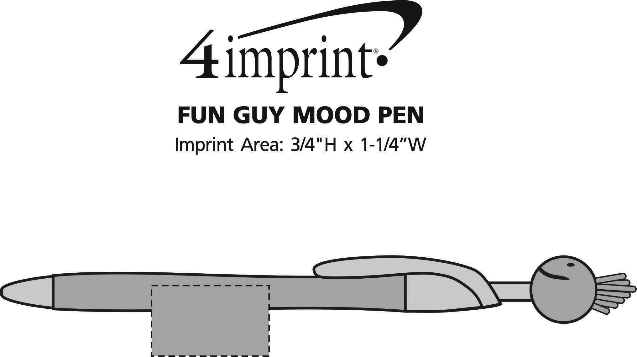 Imprint Area of Fun Guy Mood Pen