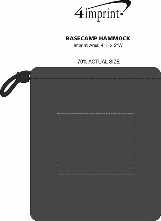 Imprint Area of Basecamp Hammock