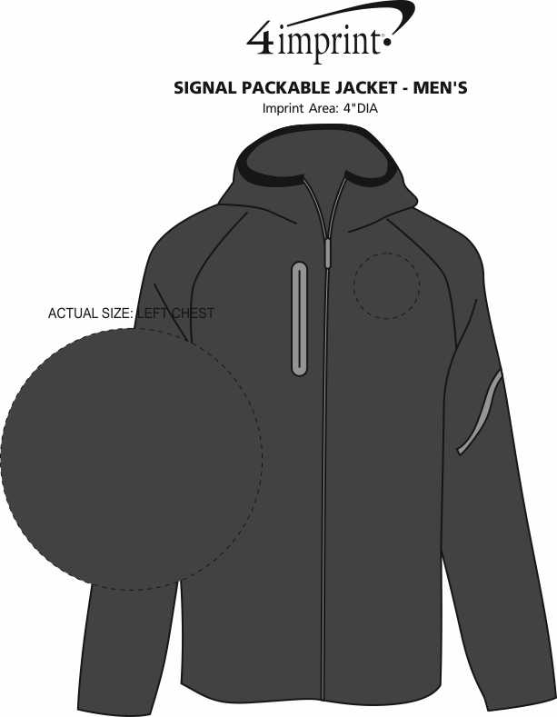 4imprint.com: Signal Packable Jacket - Men's 146247-M