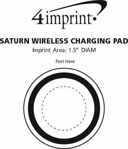 Imprint Area of Saturn Wireless Charging Pad