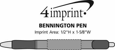 Imprint Area of Bennington Pen