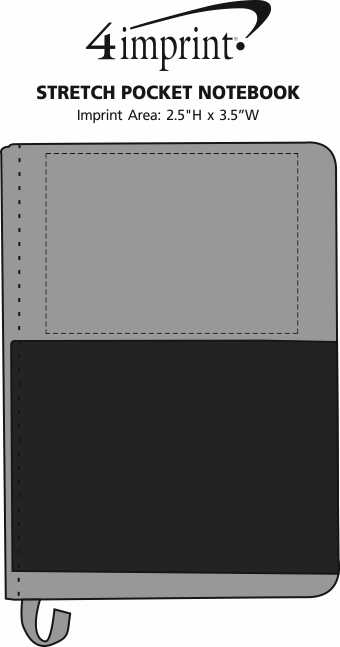 Imprint Area of Stretch Pocket Notebook