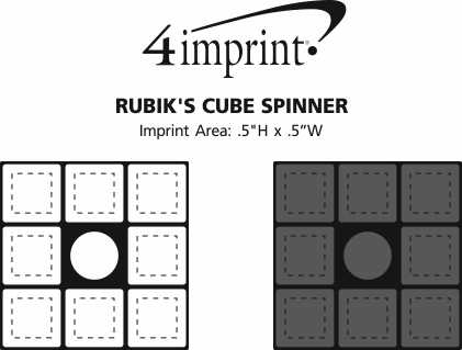 Imprint Area of Rubik's Cube Spinner
