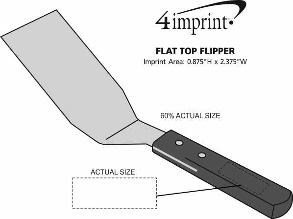 Imprint Area of Flat Top Flipper