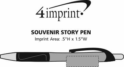 Imprint Area of Souvenir Story Pen