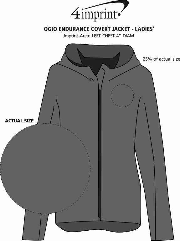 4imprint.com: OGIO Endurance Covert Jacket - Ladies' 150807-L