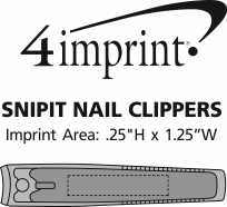 Imprint Area of Snipit Nail Clipper