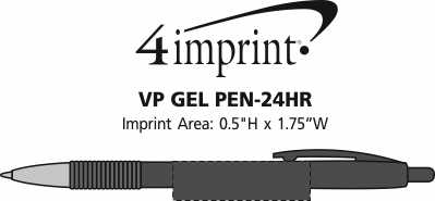 Imprint Area of VP Gel Pen - 24 hr