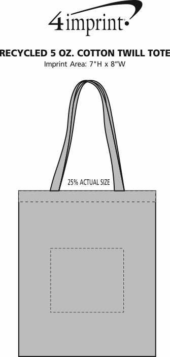 Imprint Area of Murphy Tote