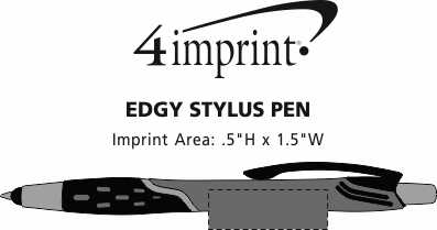 Imprint Area of Edgy Stylus Pen
